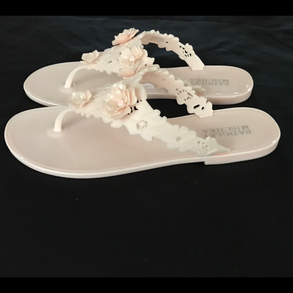 Badgley Mischka Bali Flip Flop Pink - Picture 4 of 6